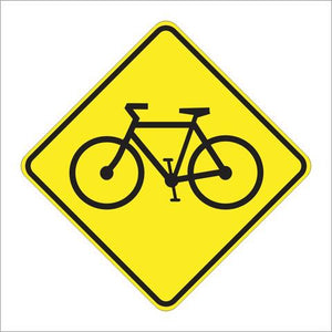 W11-1 Bicycle Traffic Sign