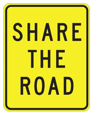 W16-1P Share The Road Sign